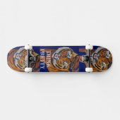 SKATEBOARD ONTWERP VAN KUNSTENAAR PAULA REILLY (Horizontaal)