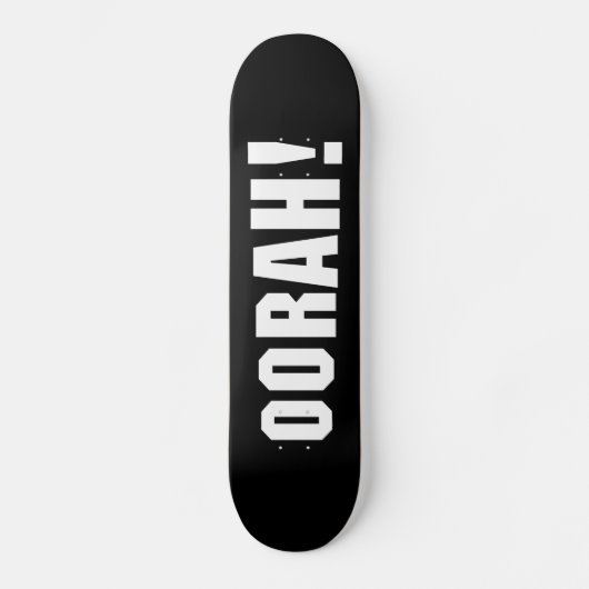 SKATEBOARD OORAH ! (Recto)