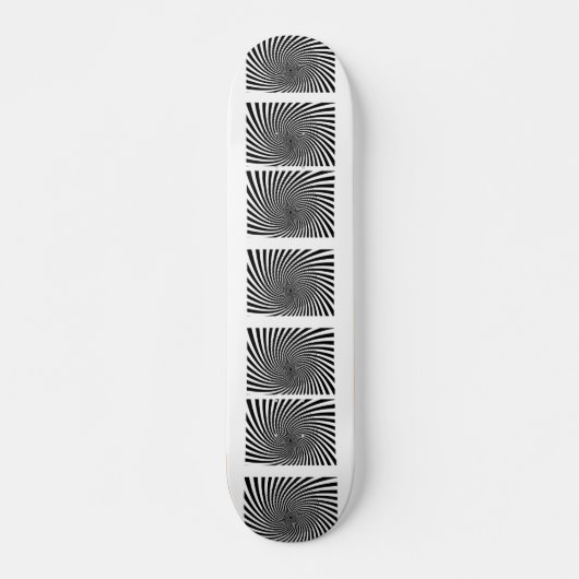Skateboard Op Art (Devant)