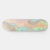 Skateboard Opale holographique à la mode colorée (Horz)