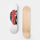 Skateboard Opel Calibra rouge avant (Recto)