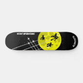 Skateboard Opérations nocturnes Funny Personnalisable (Horz)