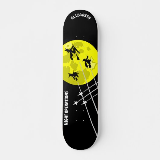 Skateboard Opérations nocturnes Funny Personnalisable (Devant)