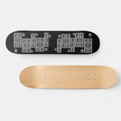 Skateboard Optique via Formes (Horz)