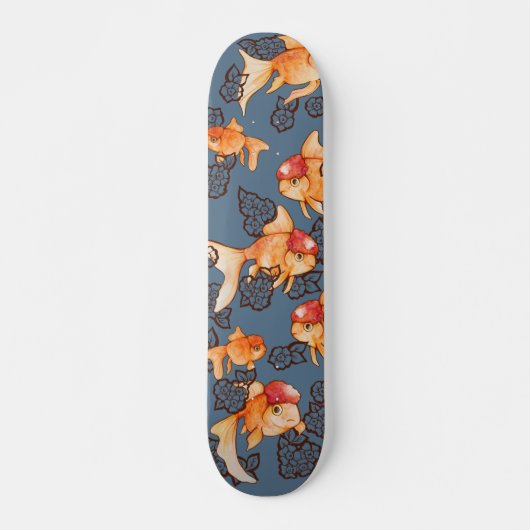 Skateboard Oranda Goldfish (Devant)