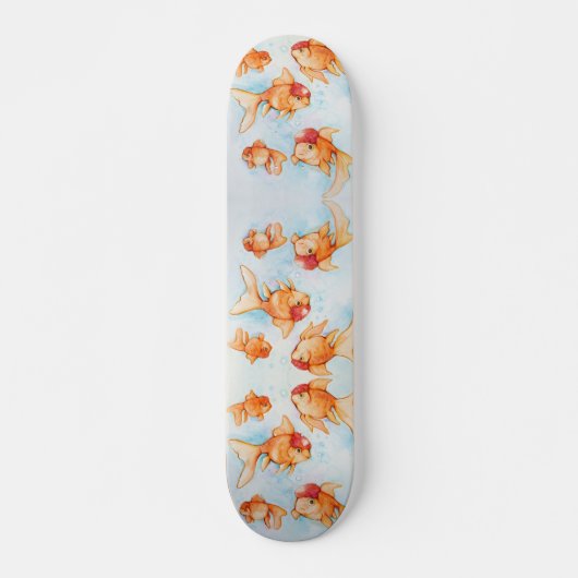 Skateboard Oranda Goldfish (Devant)