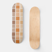 Skateboard Orange Brown (Recto)