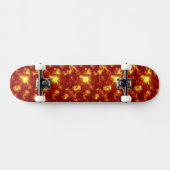 Skateboard Orange et jaune (Horz)
