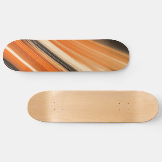 Skateboard orange et noir (Horz)