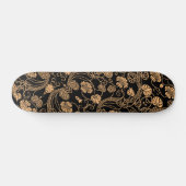 Skateboard Orange et noir (Horz)