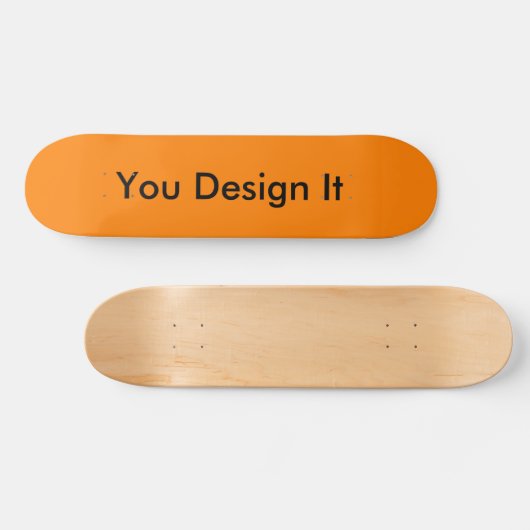 Skateboard Orange Mandarin (Horz)