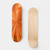 SKATEBOARD ORANGE RÉDUCTEUR DE FLAMING PRO SKATEBOARDS (Recto)