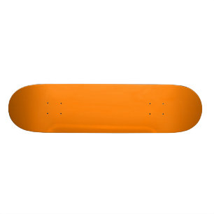 Skateboard Orange solide