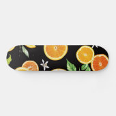 Skateboard Orange tranches 2 #motif #tendance #style (Horz)