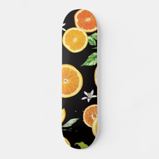 Skateboard Orange tranches 2 #motif #tendance #style (Recto)