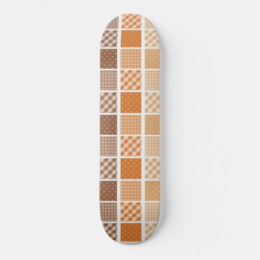 Skateboard Oranje Brown (Voorkant)