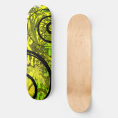 Skateboard Orbe verte Swirlie (Recto)