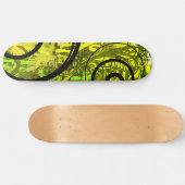 Skateboard Orbe verte Swirlie (Horz)