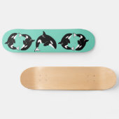Skateboard Orca Killer Whale (Horz)