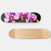 Skateboard Orchidées roses (Horz)