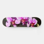 Skateboard Orchidées roses (Horz)