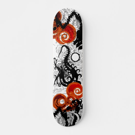 Skateboard Oriental Dragon (Devant)