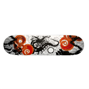 Skateboard Oriental Dragon