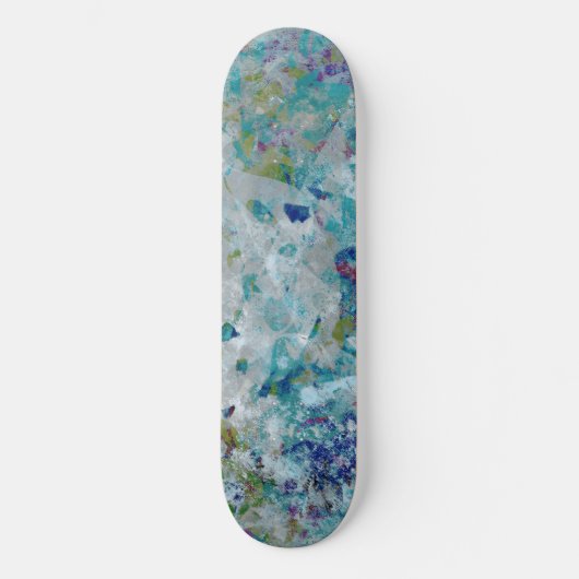 Skateboard Original Moderne Un Design D'Art Abstrait (Recto)