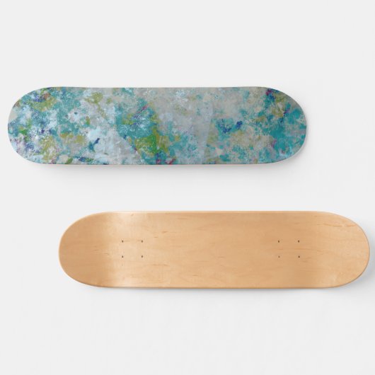 Skateboard Original Moderne Un Design D'Art Abstrait (Horz)