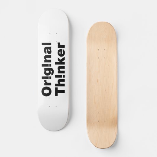Skateboard Original Thinker (Recto)