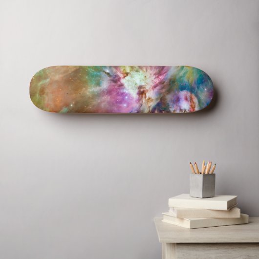 Skateboard Orion décoratif Nebula Galaxy Photo spatiale (Art mural (Horz))