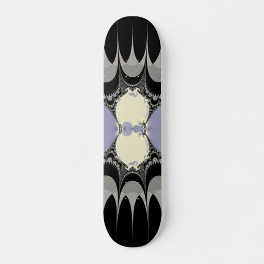 Skateboard Ornement Doré (Devant)