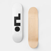 Skateboard ORZ Emoticon Kaomoji Emoji (Recto)