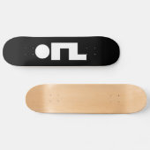 Skateboard ORZ Emoticon Kaomoji Emoji (Horz)