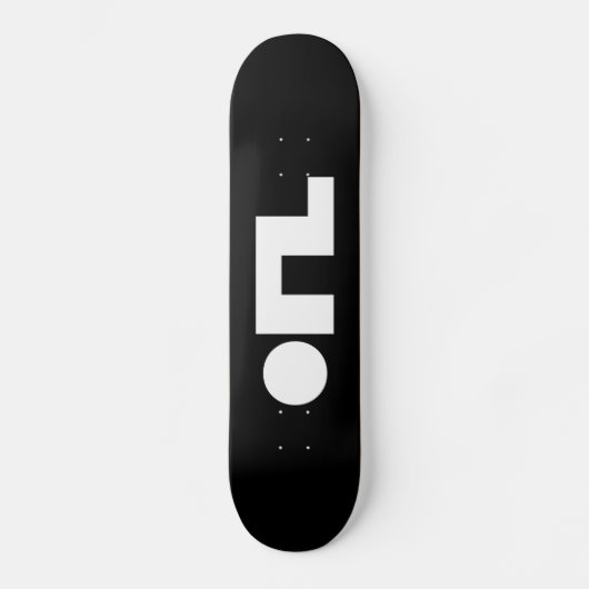 Skateboard ORZ Emoticon Kaomoji Emoji (Recto)