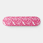 Skateboard Os dinosaures (rose) (Horz)