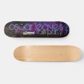 Skateboard oscar feuilles de la fête (Horz)