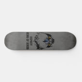 Skateboard Osprey King of Birds Illustration Gris foncé Grung (Horz)