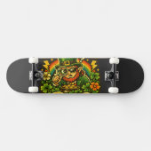 Skateboard Où est le Pot Drôle Saint-Patrick chanceux (Horz)