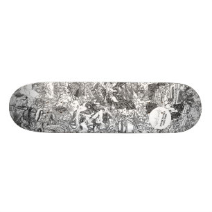 Skateboard Ou Noir par Hannah Stouffer
