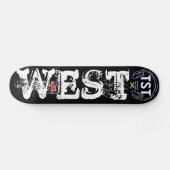 Skateboard OUEST Planche à roulettes (Horz)