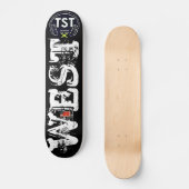 Skateboard OUEST Planche à roulettes (Recto)