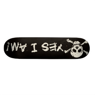 Skateboard Oui je suis (planche à roulettes d'un pirate)