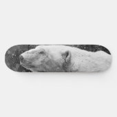 Skateboard Ours blanc paisible (Horz)