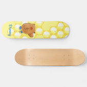 Skateboard Ours de miel doux (Horz)