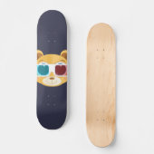 Skateboard Ours en peluche - 3D (Recto)