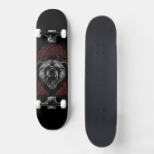 Skateboard Ours Viking Rugissant (Recto)