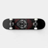 Skateboard Ours Viking Rugissant (Horz)