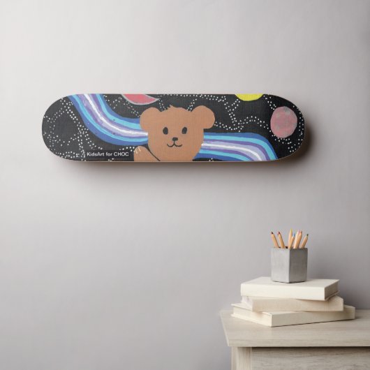 Skateboard Out Of This World - Kids Art pour CHOC (Art mural (Horz))