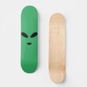 Skateboard OVNI Alien (Recto)